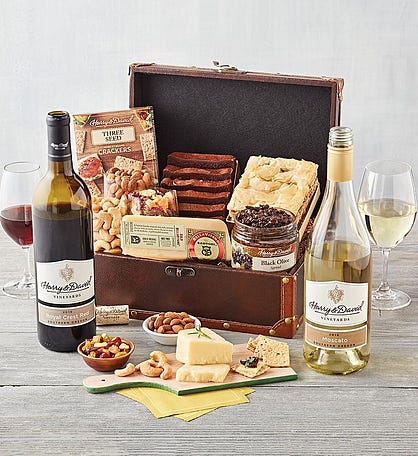 Sweet & Savory Chest with Wine